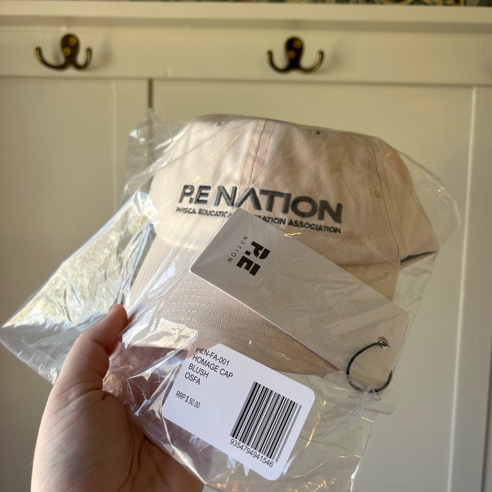 P.E Nation Beige Cap